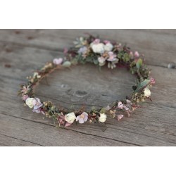 Floral, flower hair wreath, crown