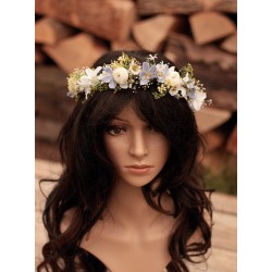 Floral, flower hair wreath, crown