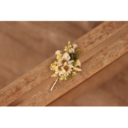 Floral flower hair clip, pin