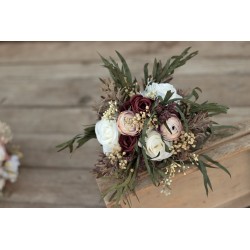 Witness, bridesmaid and mothers autumn wedding bouquet