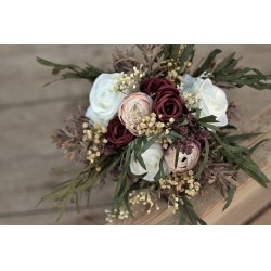 Witness, bridesmaid and mothers autumn wedding bouquet
