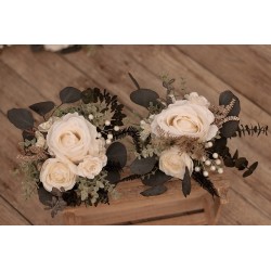 Witness, bridesmaid and mothers autumn wedding bouquet