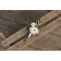 Flower groom's boutonniere, corsage