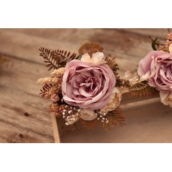Witness, bridesmaid and mothers autumn wedding bouquet