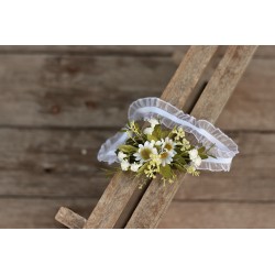 Bridal floral, flower garter