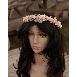 Floral, flower hair wreath, crown