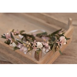 Floral, flower hair wreath, crown