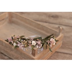 Floral, flower hair wreath, crown