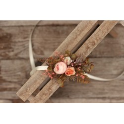 Floral, flower bracelet, wedding wrist corsage