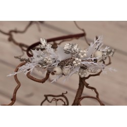 Christmas floral, Flower headband, hairband