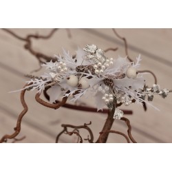 Christmas floral, Flower headband, hairband