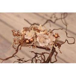 Christmas floral, Flower headband, hairband