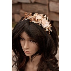 Christmas floral, Flower headband, hairband
