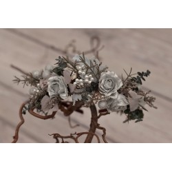 Christmas floral, Flower headband, hairband