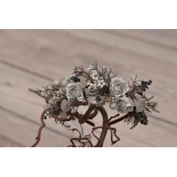 Christmas floral, Flower headband, hairband