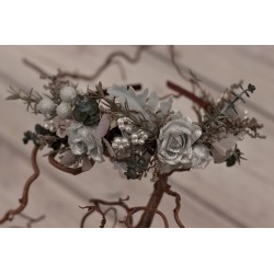 Christmas floral, Flower headband, hairband