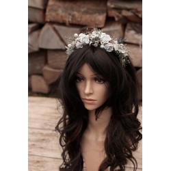 Christmas floral, Flower headband, hairband