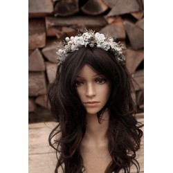 Christmas floral, Flower headband, hairband