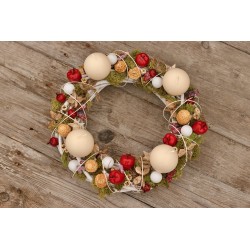 Winter, christmas table wreath