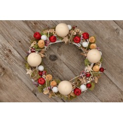 Winter, christmas table wreath
