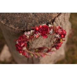 Floral, flower hair wreath, crown