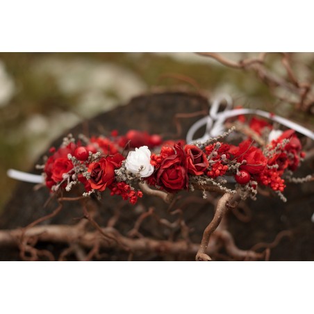Floral, flower hair wreath, crown