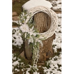 Winter, christmas wreath