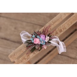 Bridal floral, flower garter