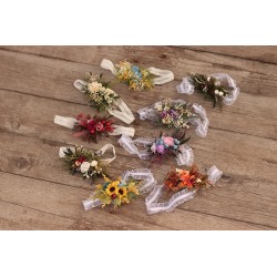 Bridal floral, flower garter
