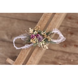 Bridal floral, flower garter