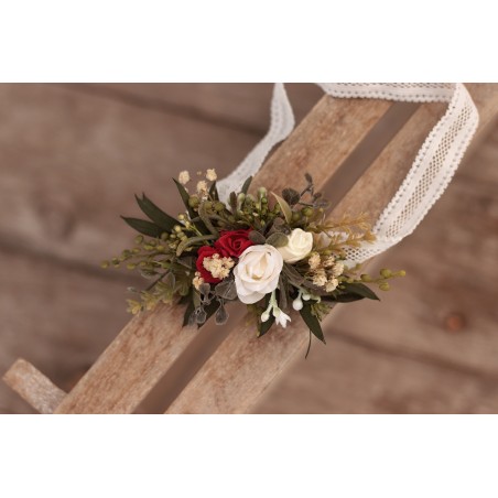 Bridal floral, flower garter