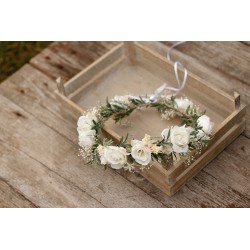 Floral, flower hair wreath, crown