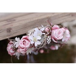 Floral, flower hair wreath, crown