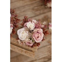 Witness, bridesmaid and mothers autumn wedding bouquet