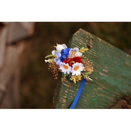 Floral, flower bracelet, wedding wrist corsage