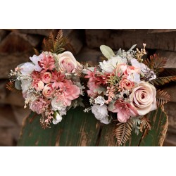 Witness, bridesmaid and mothers autumn wedding bouquet