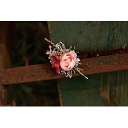 Floral flower hair clip, pin