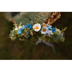 Floral, flower hair wreath, crown