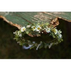 Floral, flower hair wreath, crown