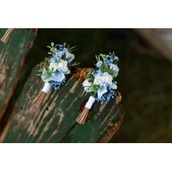 Flower groom's boutonniere, corsage