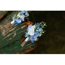 Flower groom's boutonniere, corsage