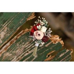 Flower groom's boutonniere, corsage