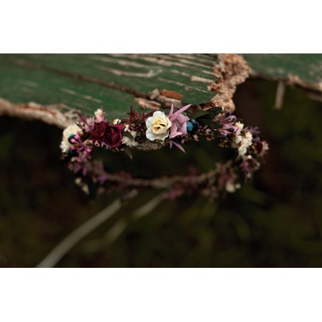 Floral, flower hair wreath, crown