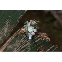 Flower groom's boutonniere, corsage