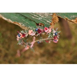 Floral, flower hair wreath, crown