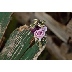 Flower groom's boutonniere, corsage