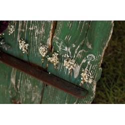 Floral flower hair clip, pin