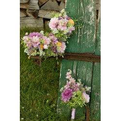 Witness, bridesmaid and mothers autumn wedding bouquet