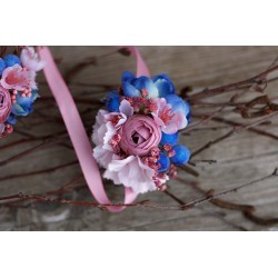 Floral, flower bracelet, wedding wrist corsage