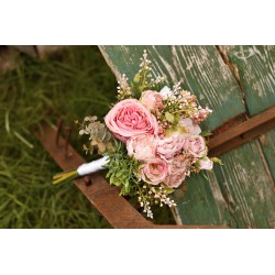 Witness, bridesmaid and mothers autumn wedding bouquet